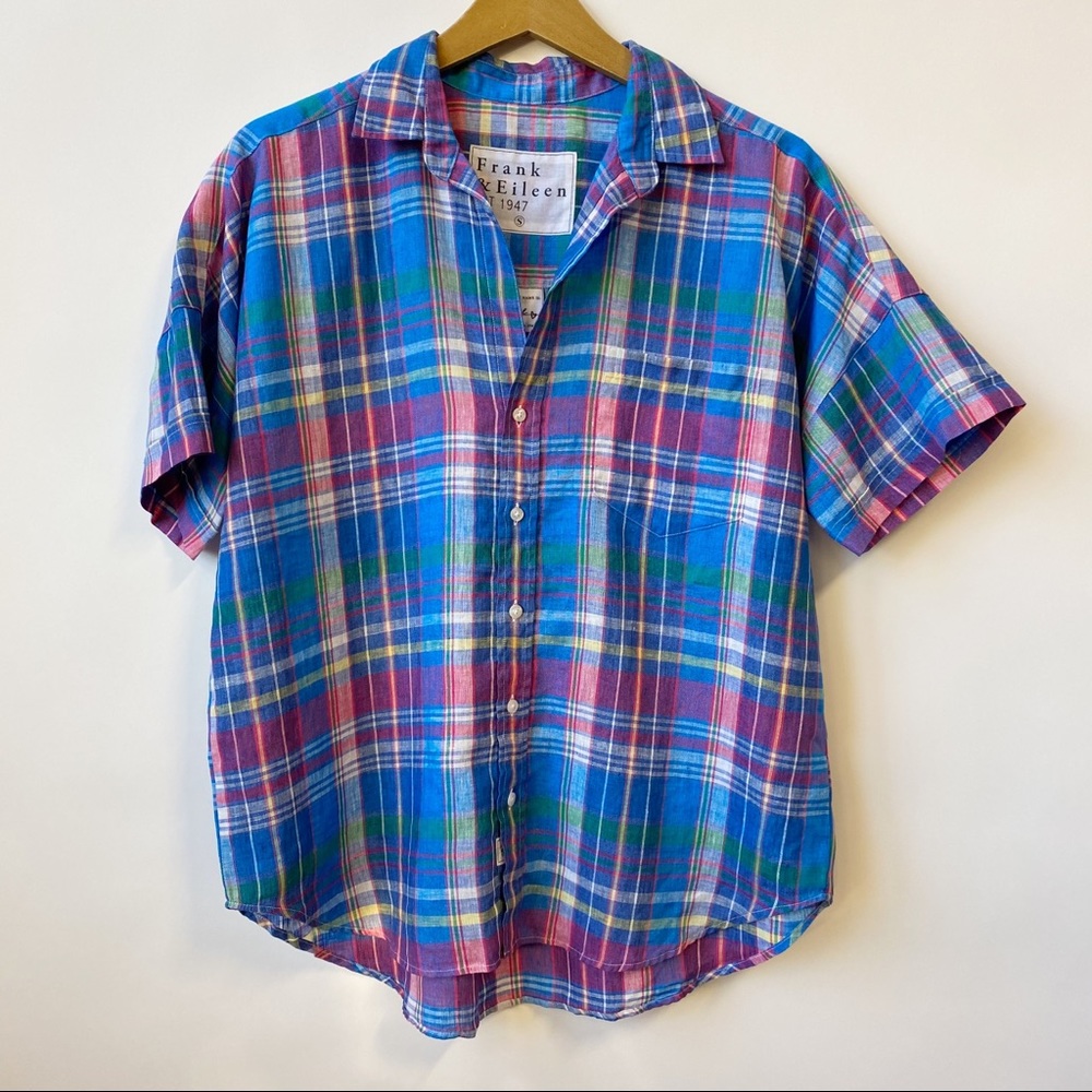 Frank & Eileen Multicolor Plaid Button Down Shirt